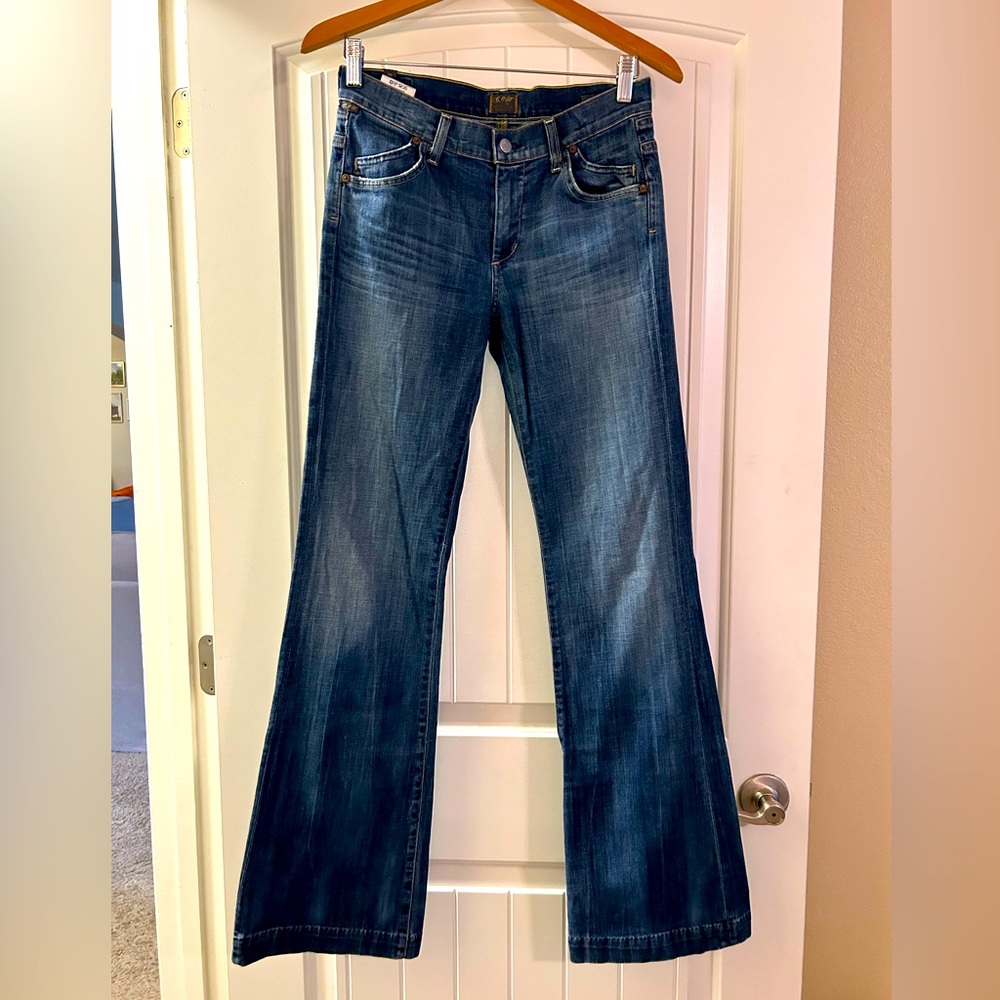 Citizens Of Humanity Hutton High Rise Wide Leg Jeans. Size 28.